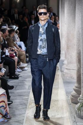 2020春夏米兰GiorgioArmani男装发布会