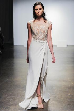 2019秋冬纽约《Rime  Arodaky》婚纱礼服发布会