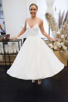 2019秋冬纽约《Laure de Sagazan》婚纱礼服发布会