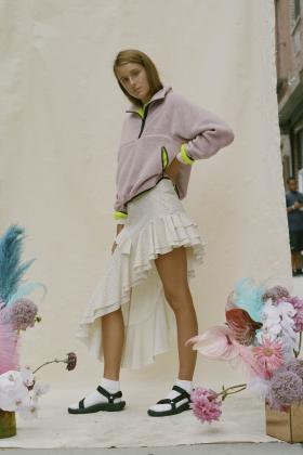 2019春夏纽约《sandy-liang》女装发布会