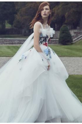 2019秋冬纽约《Monique Lhuillier》婚纱礼服发布会