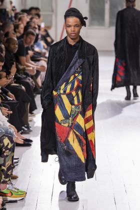 2020春夏巴黎YohjiYamamoto男装发布会