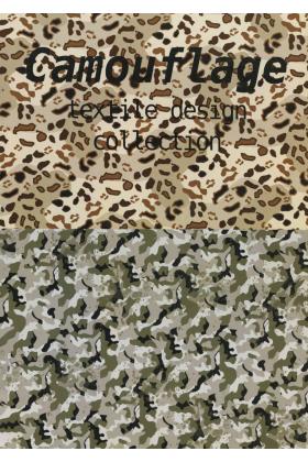 2024-2025季度《Camouflage》意大利女装抽象花卉迷彩几何图案趋势手稿书