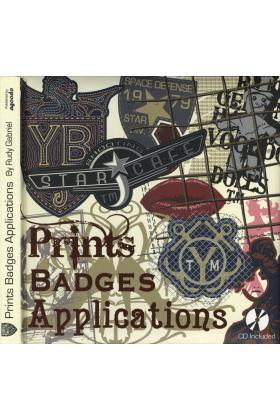 2024-2025季度《PrintsBadgesApplications》德国男装人物字母徽章图案趋势手稿书