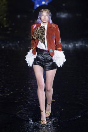 2019春夏巴黎《saint-laurent》女装发布会