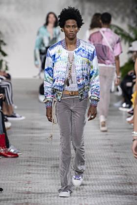 2020春夏巴黎Amiri男装发布会