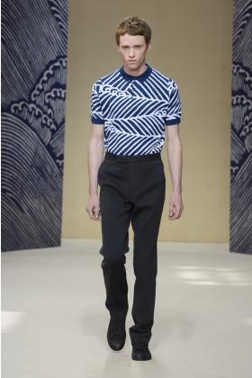 2018春夏《John smedley》男装伦敦时装周走秀高清图片