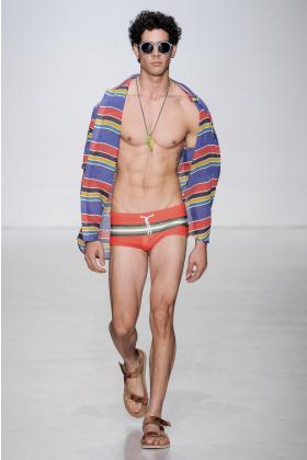 2018春夏《Parke and ronen》男装纽约时装周走秀高清图片