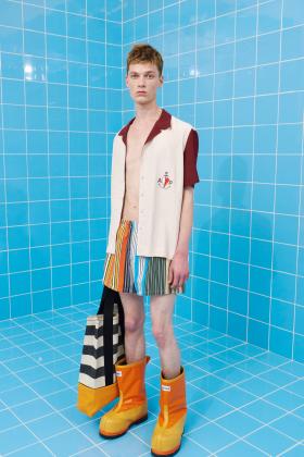 2020春夏米兰AndreaPompilio男装发布会