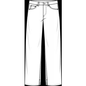 2024季度女装流行牛仔上衣/裤子设计手稿