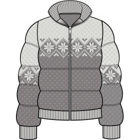 男装流行棉服羽绒服设计手稿