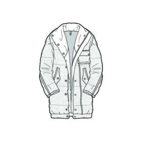 男装流行棉服羽绒服设计手稿
