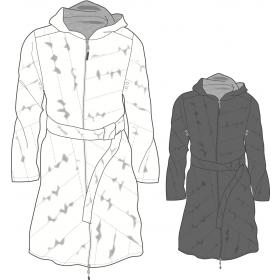 男装流行棉服羽绒服设计手稿