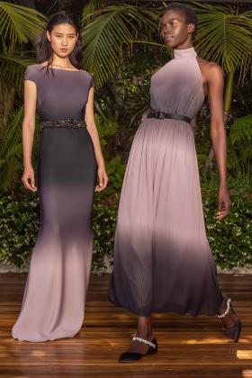 2020早春纽约BadgleyMischka女装发布会