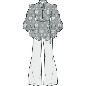 2023春夏女装流行泳装设计手稿