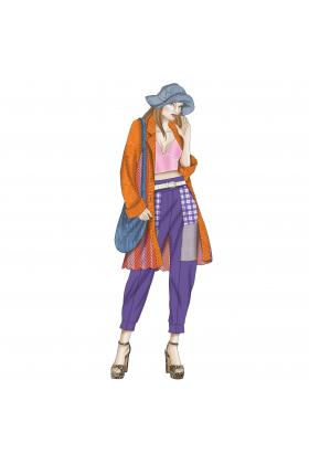 2021-2022季度女装针织衫单品流行设计手稿