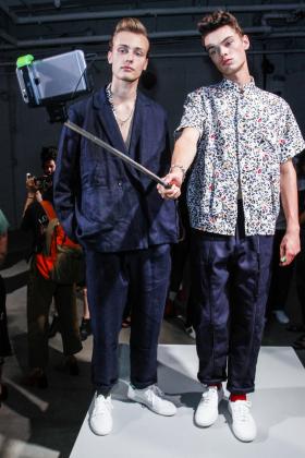 2018春夏《Death to tennis》男装纽约时装周走秀高清图片