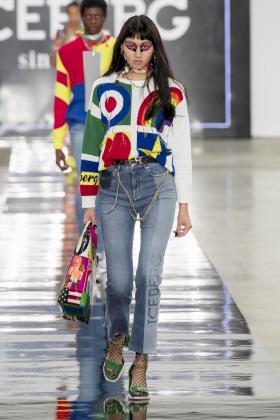 2020春夏伦敦Iceberg女装发布会