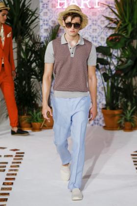 2018春夏《David hart》男装纽约时装周走秀高清图片