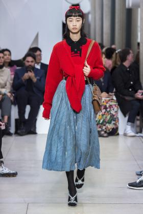 2019春夏巴黎《miu-miu》女装发布会