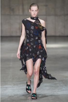 2019春夏伦敦《christopher-kane》女装发布会