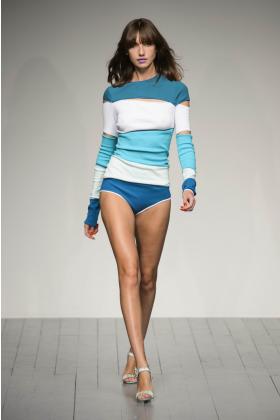 2019春夏伦敦《marta-jakubowski》女装发布会