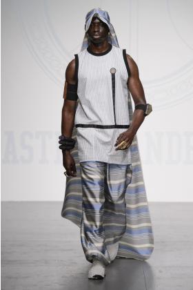 2018春夏《Astrid andersen》男装伦敦时装周走秀高清图片