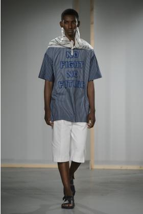 2018春夏《Body bound》男装伦敦时装周走秀高清图片