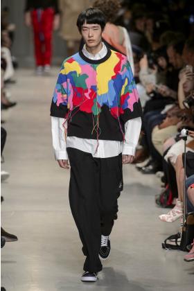 2018春夏《christian dada》男装巴黎时装周走秀高清图片