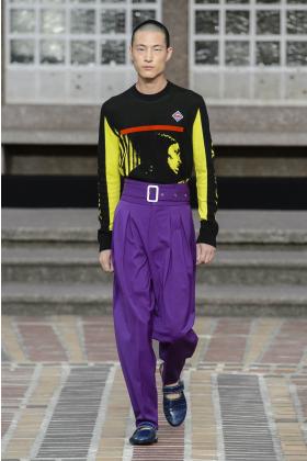 2018春夏《kenzo》男装巴黎时装周走秀高清图片