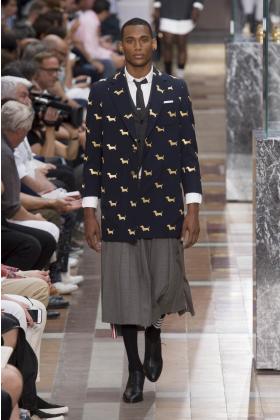 2018春夏《thom browne》男装巴黎时装周走秀高清图片