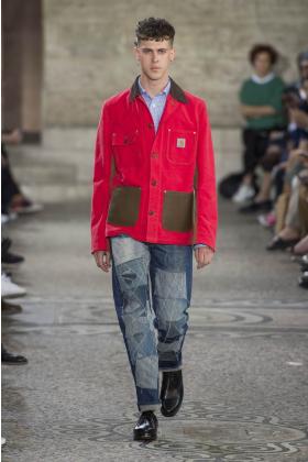 2018春夏《junya watanabe》男装巴黎时装周走秀高清图片