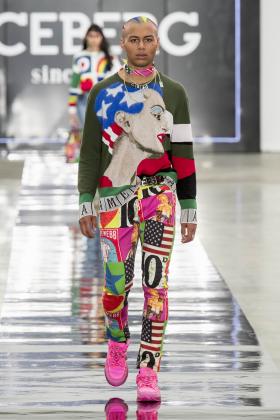 2020春夏伦敦Iceberg男装发布会