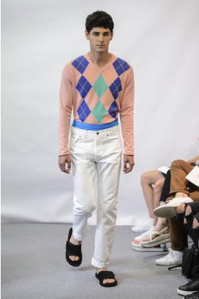 2018春夏《lucien pellat finet》男装巴黎时装周走秀高清图片