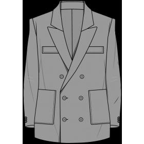 2023-2024季度男装流行西服/西裤设计手稿