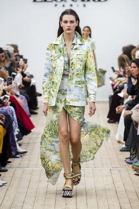 2019春夏巴黎《leonard》女装发布会