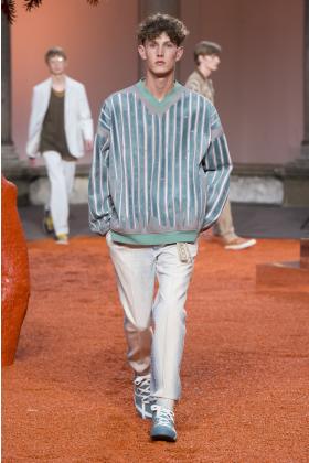 2018春夏《Ermenegildo zegna》男装米兰时装周走秀高清图片
