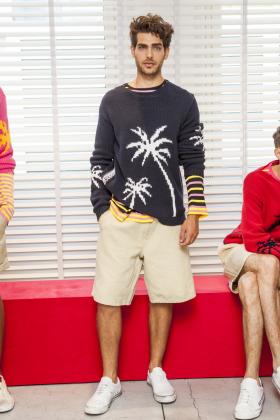 2018春夏《Ermanno scervino》男装米兰时装周走秀高清图片