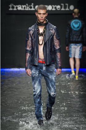 2018春夏《Frankie morello》男装米兰时装周走秀高清图片