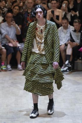 2020春夏巴黎CommedesGarconsHommePlus男装发布会